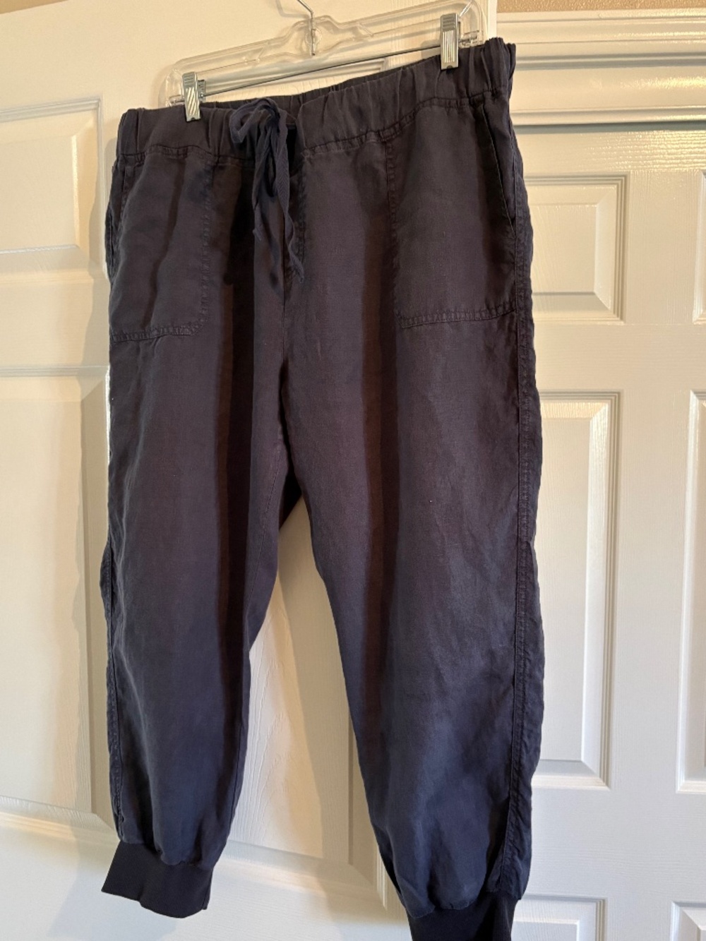 Caslon Linen Jogger Pants